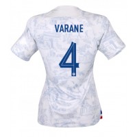 Dres Francuska Raphael Varane #4 Gostujuci za Žensko SP 2022 Kratak Rukav